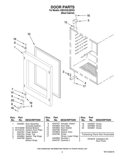 DOOR PARTS