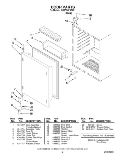 DOOR PARTS