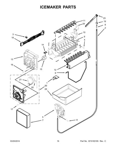 ICEMAKER PARTS