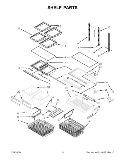 SHELF PARTS