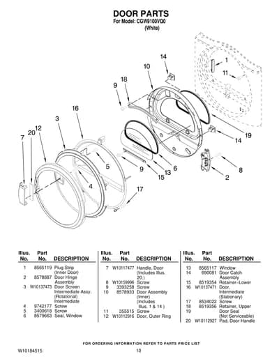 DOOR PARTS