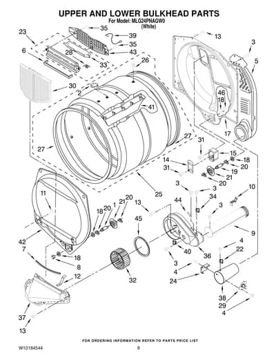 UPPER AND LOWER BULKHEAD PARTS