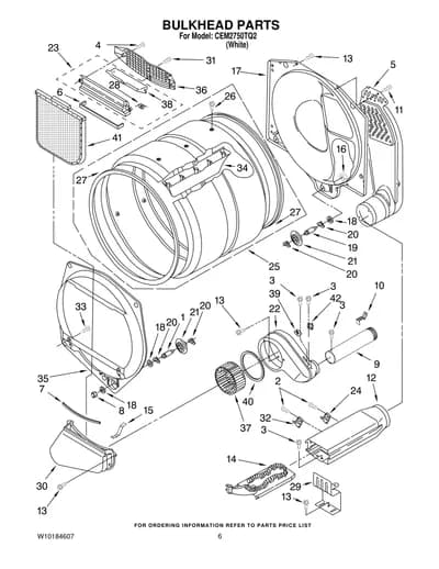 BULKHEAD PARTS