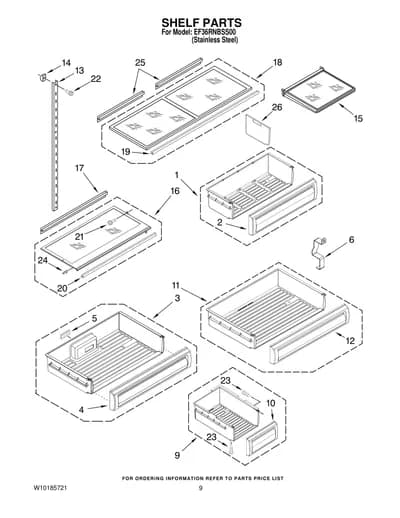 SHELF PARTS