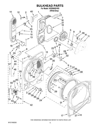 BULKHEAD PARTS