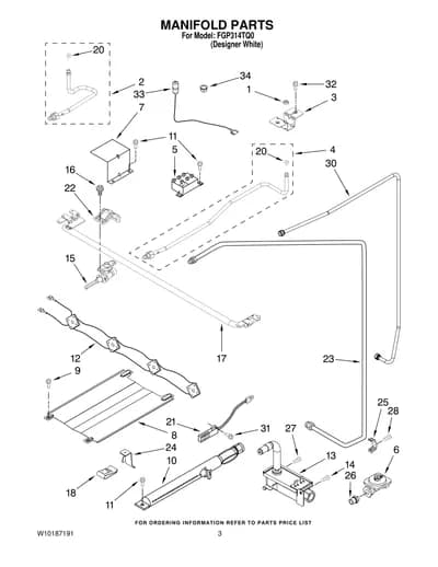 MANIFOLD PARTS