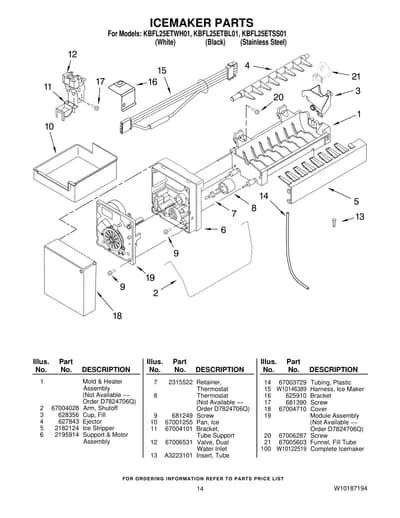 ICEMAKER PARTS