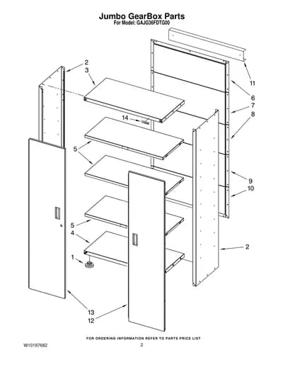 Jumbo GearBox Parts