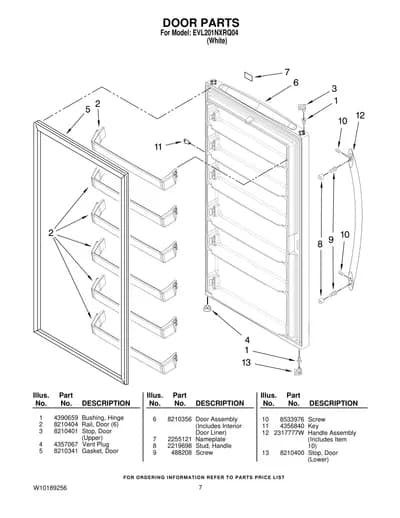 DOOR PARTS