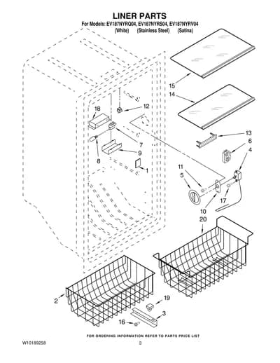 LINER PARTS