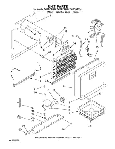 UNIT PARTS