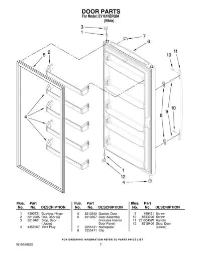 DOOR PARTS