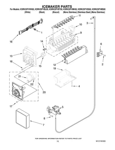 ICEMAKER PARTS