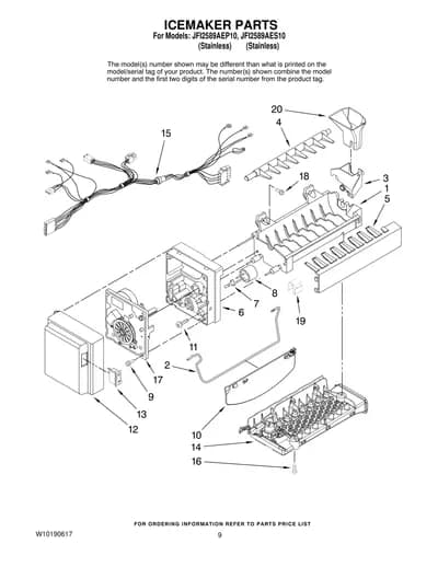 ICEMAKER PARTS