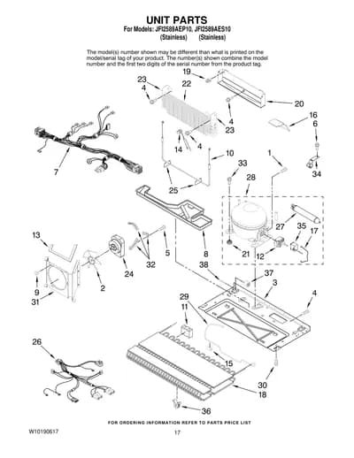 UNIT PARTS