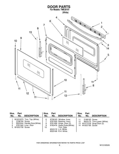 DOOR PARTS