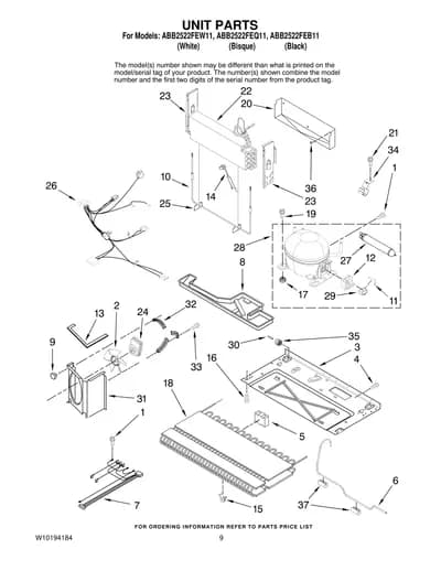 UNIT PARTS