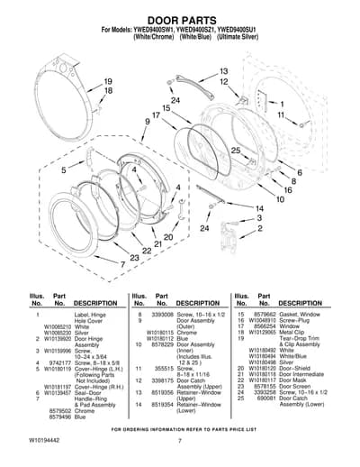 DOOR PARTS