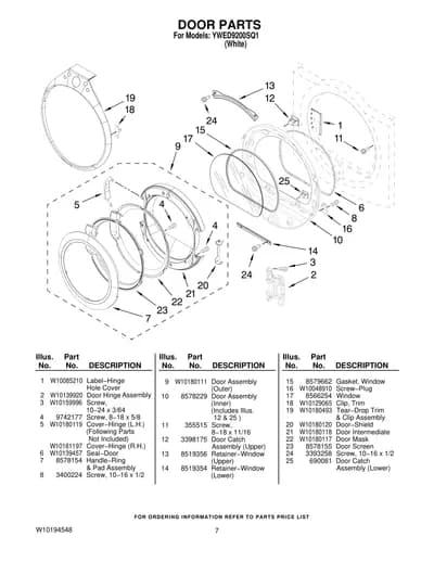 DOOR PARTS