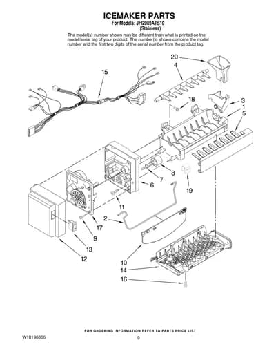 ICEMAKER PARTS