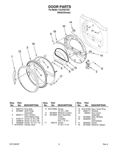 DOOR PARTS