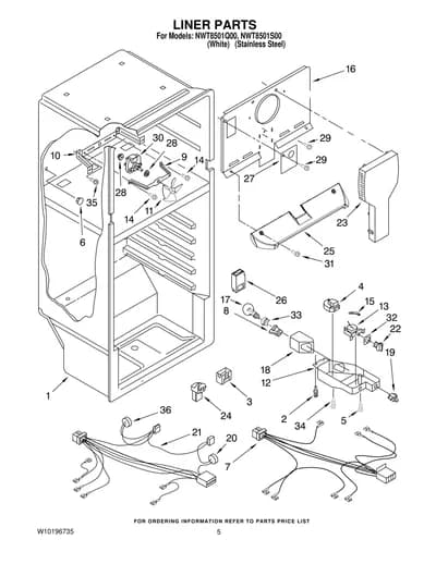LINER PARTS
