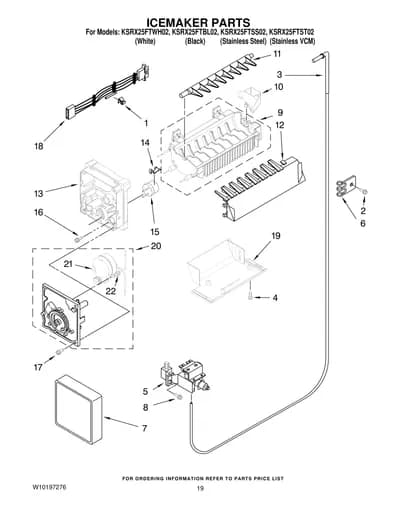 ICEMAKER PARTS