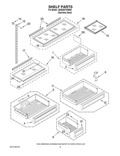SHELF PARTS