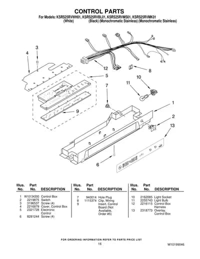 CONTROL PARTS