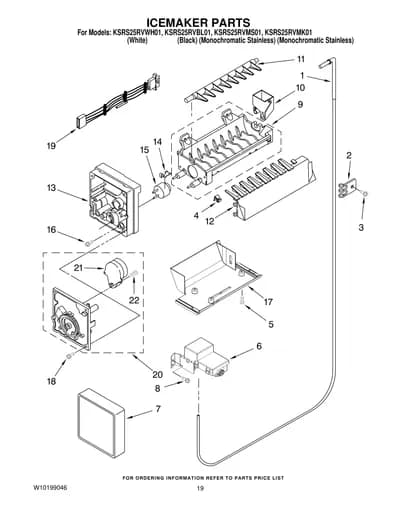 ICEMAKER PARTS