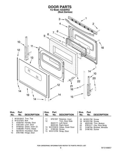 DOOR PARTS