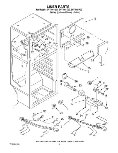 LINER PARTS