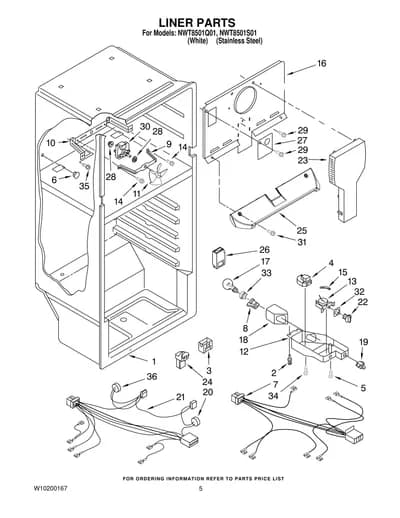 LINER PARTS