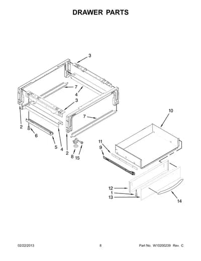 DRAWER PARTS