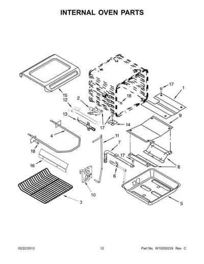 INTERNAL OVEN PARTS