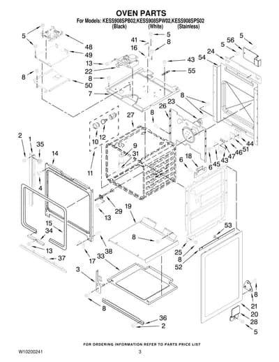 OVEN PARTS