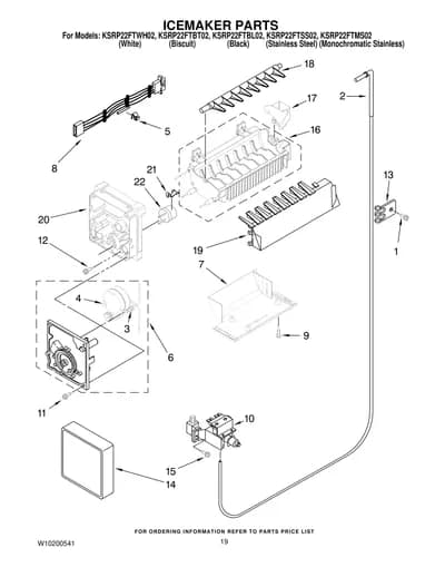 ICEMAKER PARTS