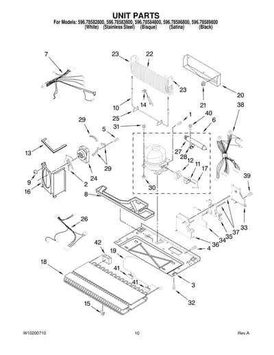 UNIT PARTS