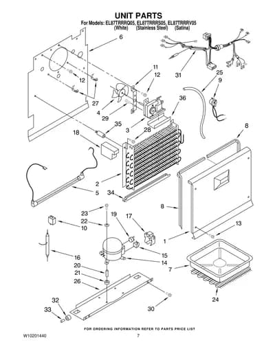 UNIT PARTS