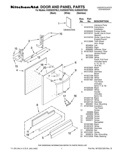 DOOR AND PANEL PARTS
