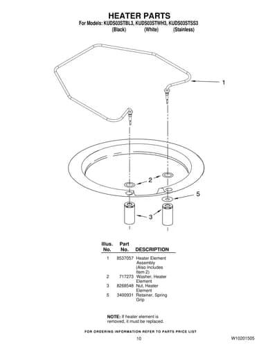 HEATER PARTS