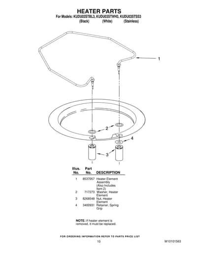 HEATER PARTS