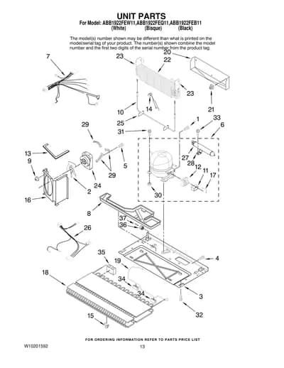 UNIT PARTS