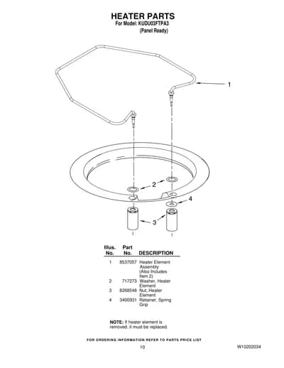 HEATER PARTS