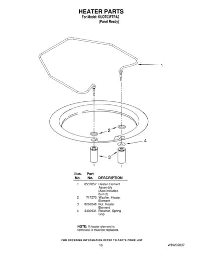 HEATER PARTS