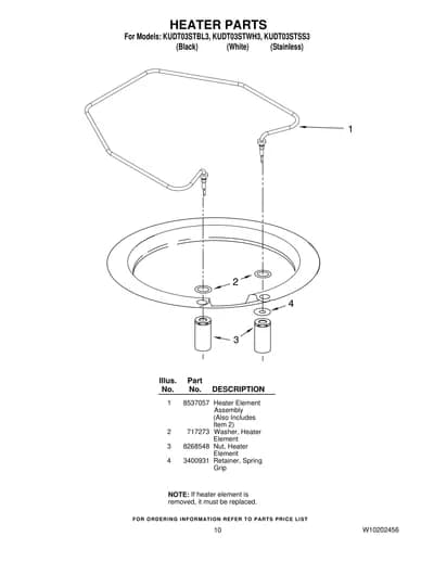 HEATER PARTS