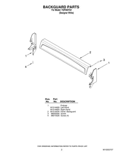 BACKGUARD PARTS