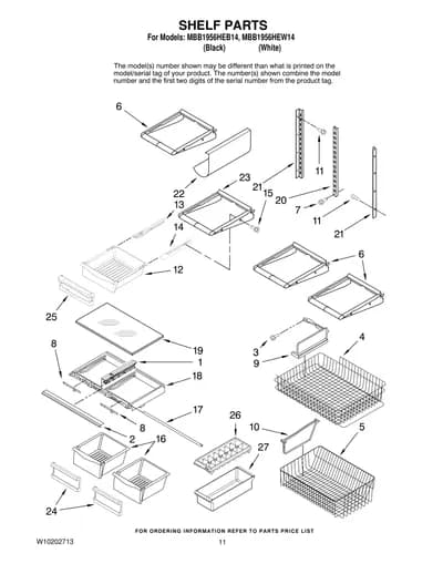 SHELF PARTS