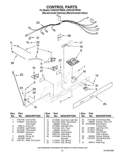 CONTROL PARTS