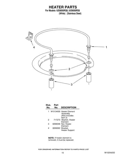 HEATER PARTS